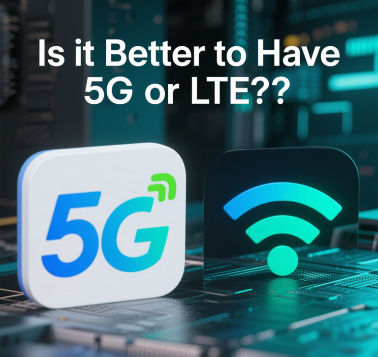 擁有 5G 好還是 LTE 好